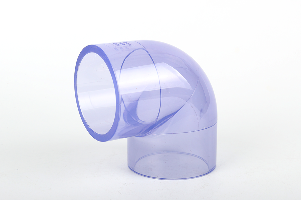 武宁透明 90 度弯头